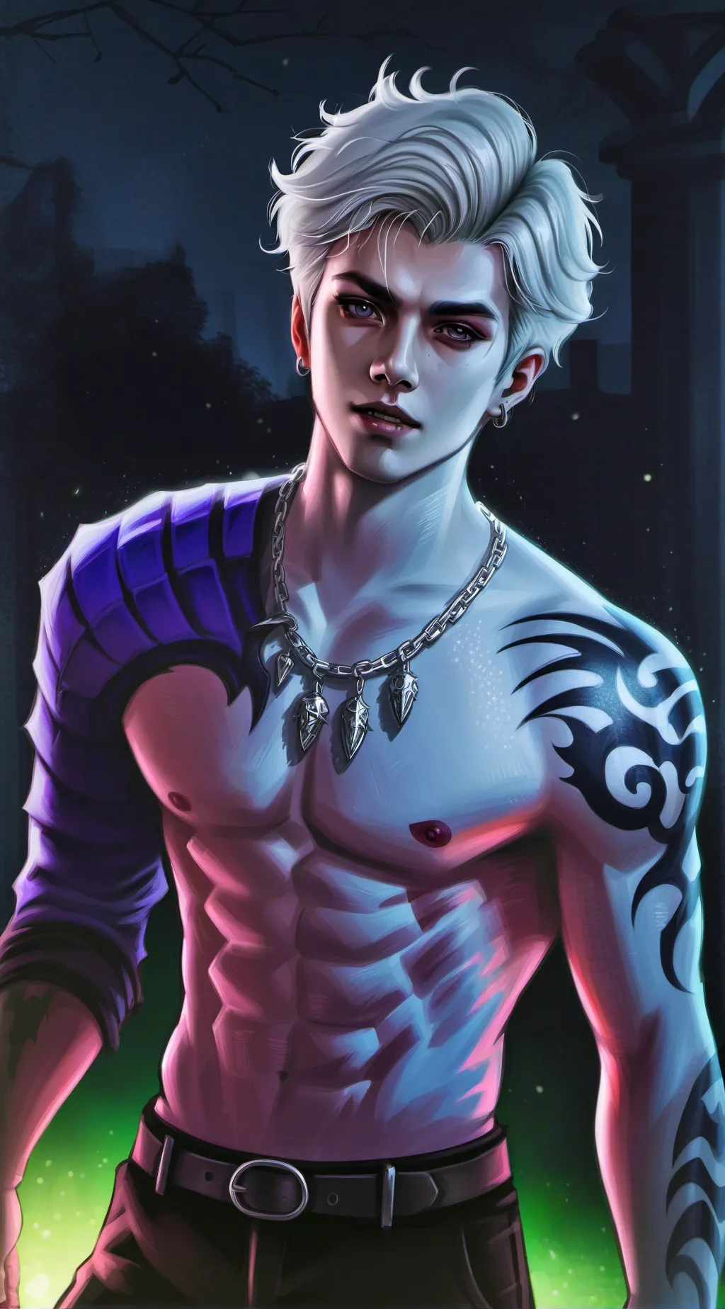 ai character: Zack background