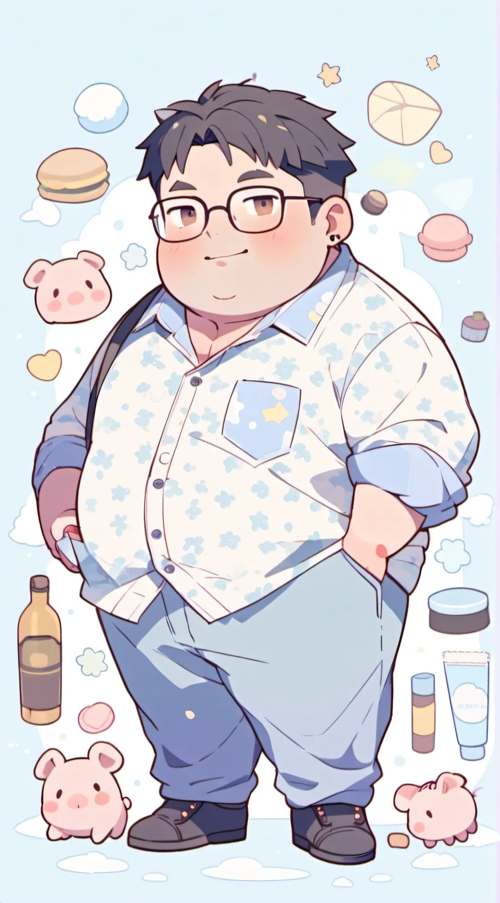 ai character: Wilbur background