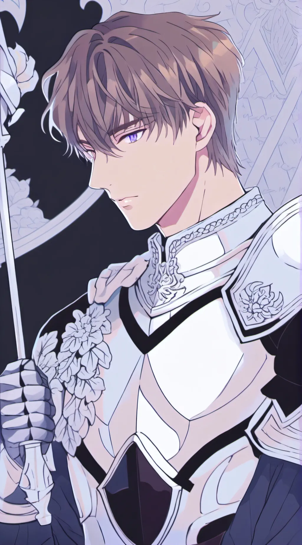 ai character: Blanche background