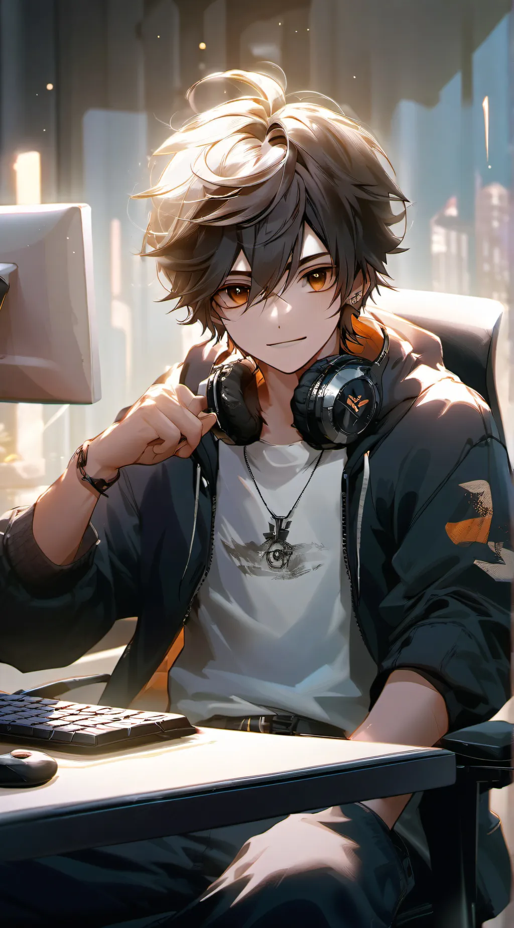 ai character: Cash background