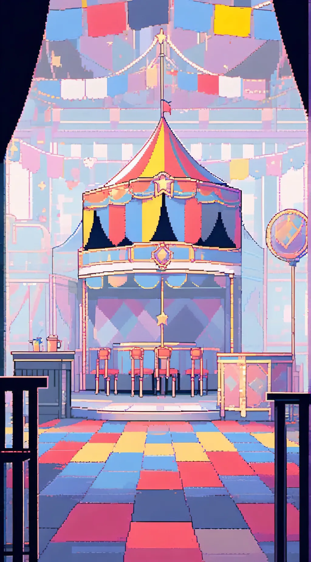 ai character: tadc - cracking.. background