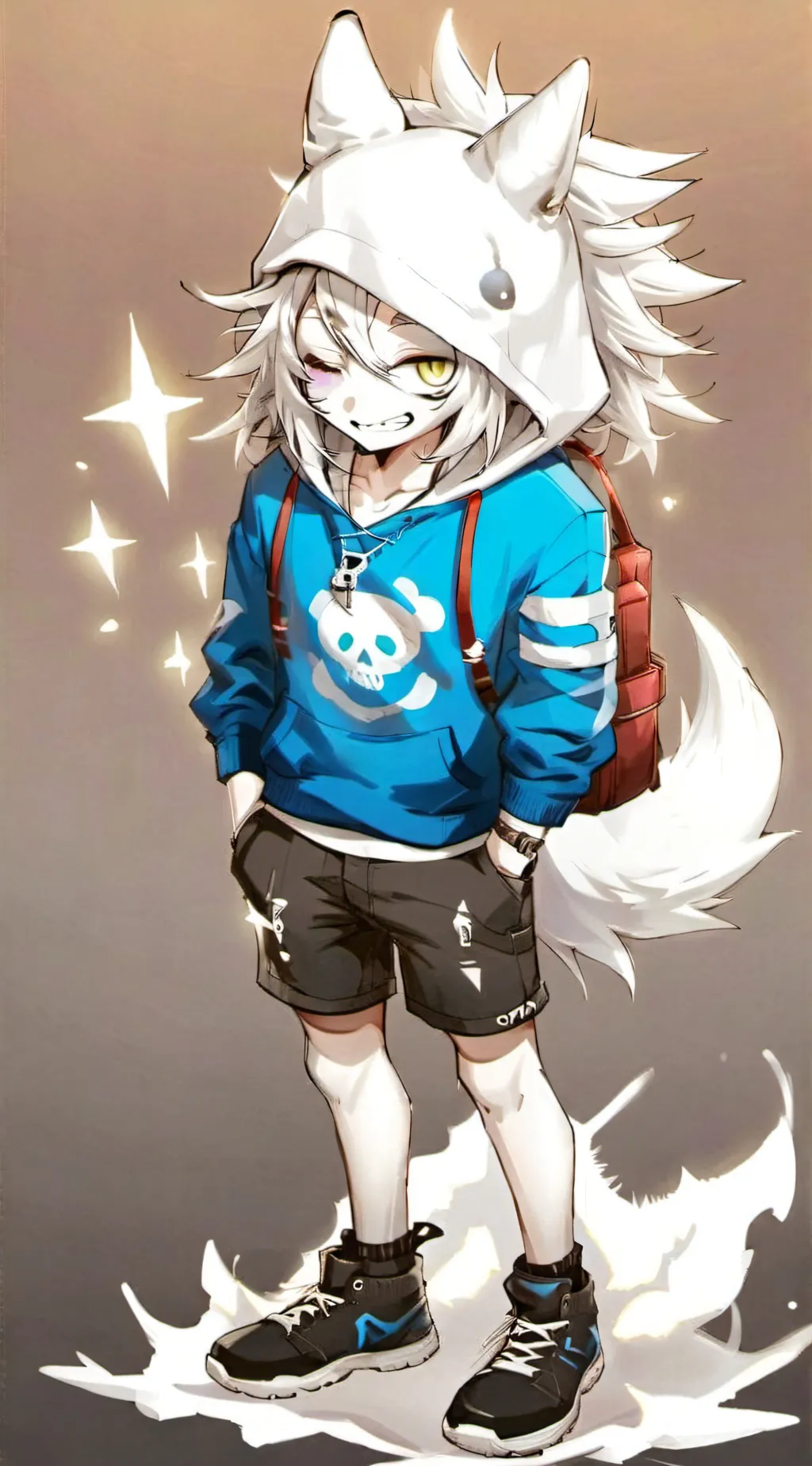 ai character: sans  background