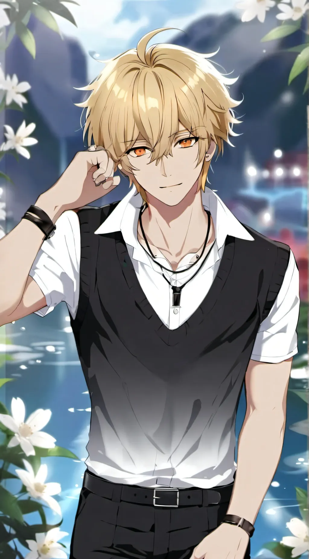 ai character: Max background