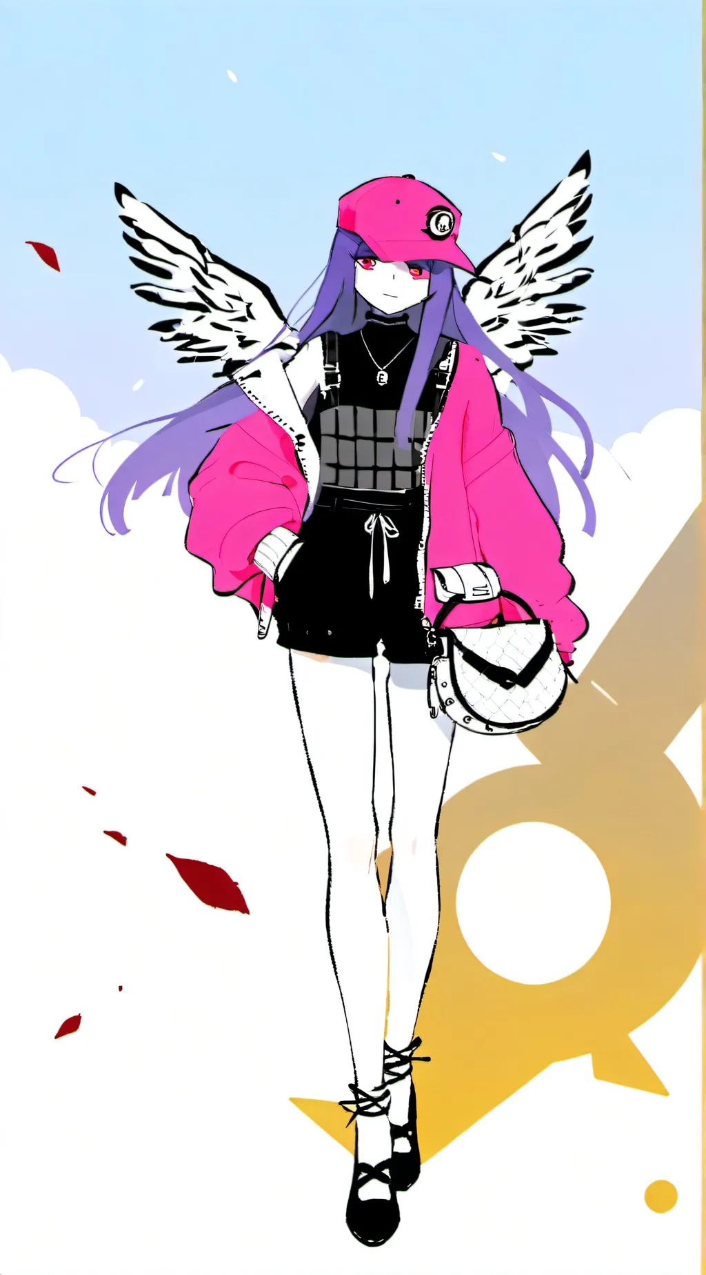 ai character: love background