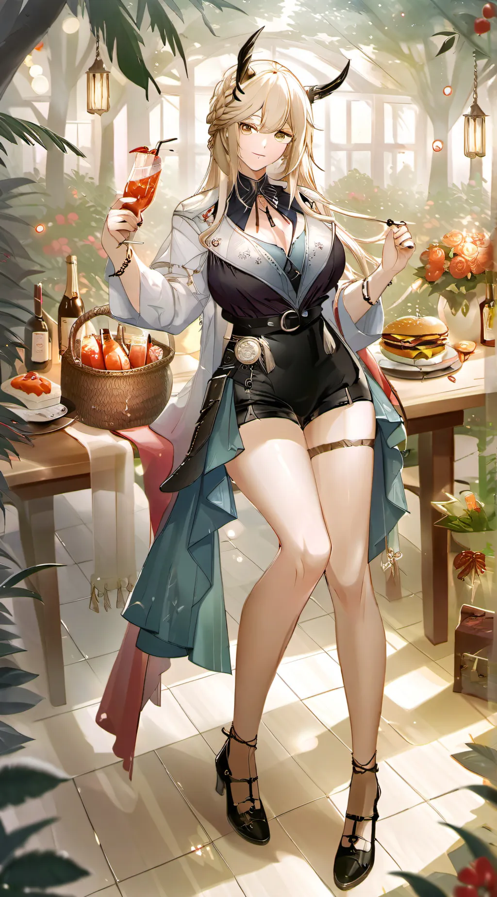 ai character: Lizzy background