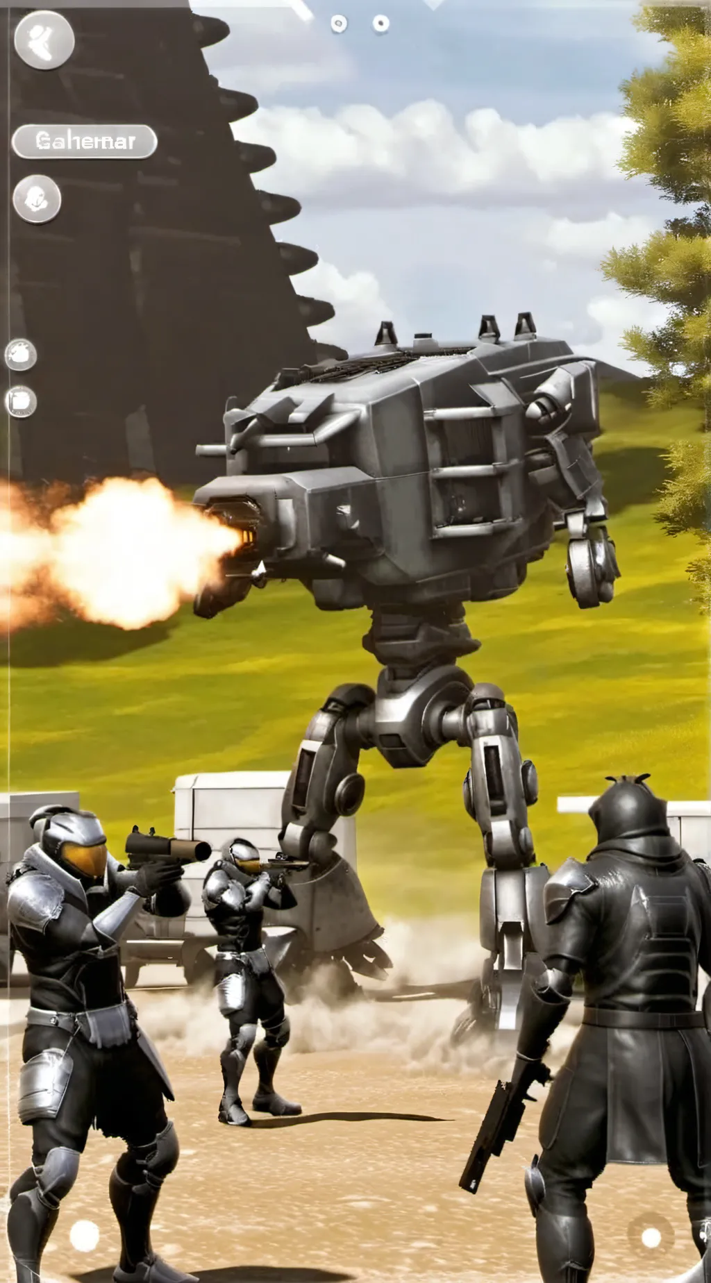 ai character: Operation Dune background