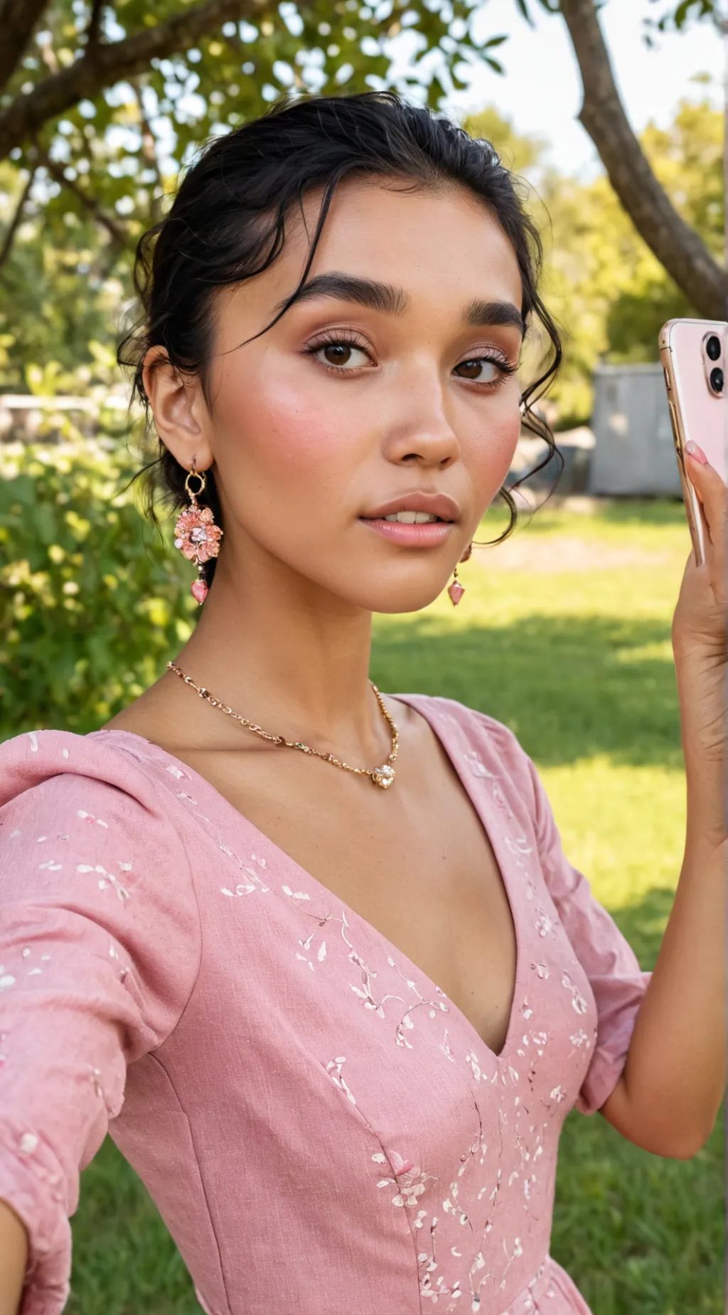 ai character: Lily background