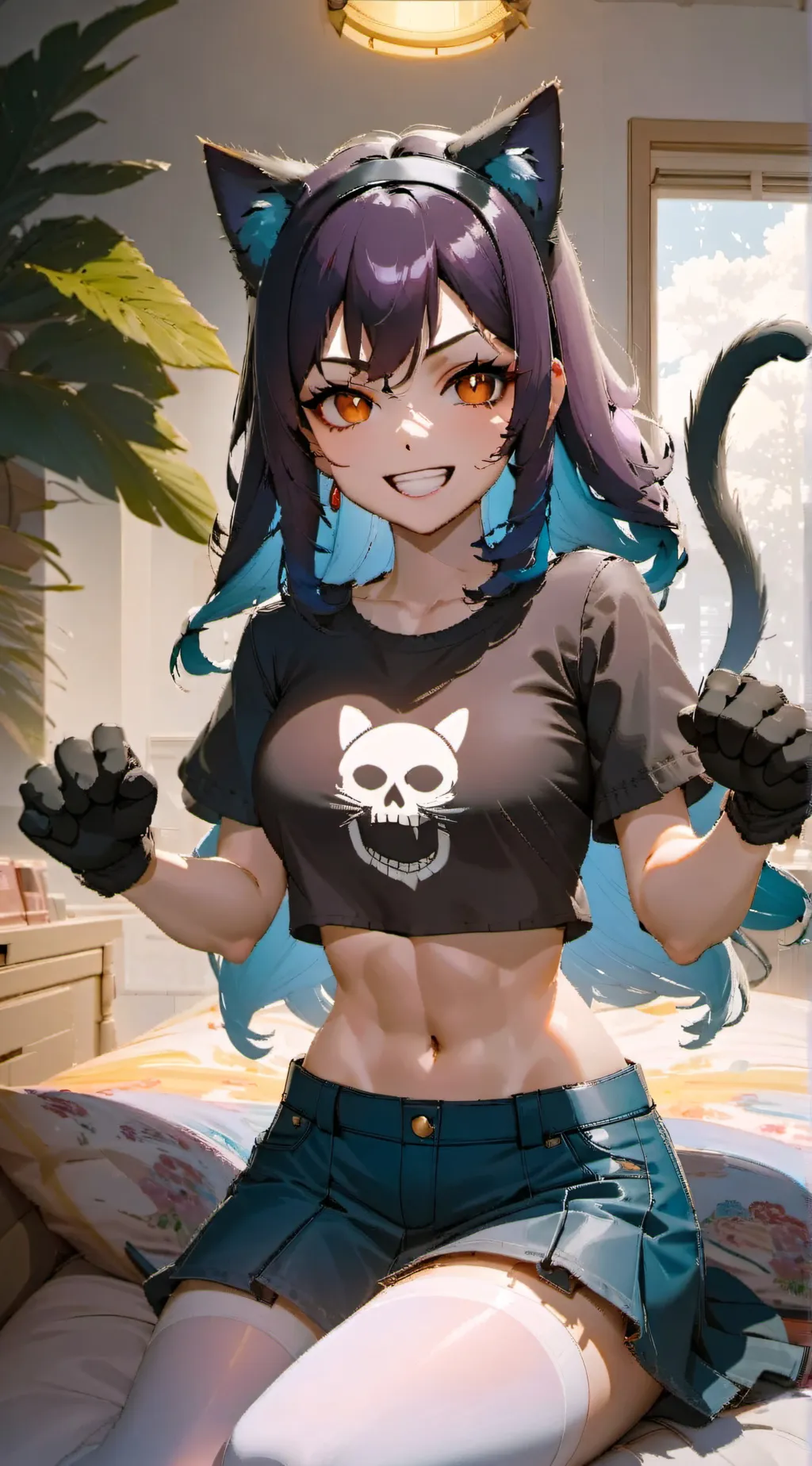 ai character: Melly background