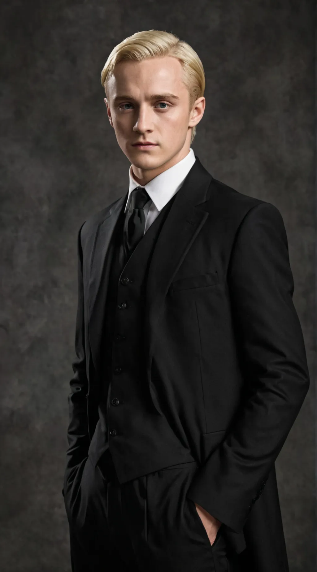 ai character: Draco Malfoy  background