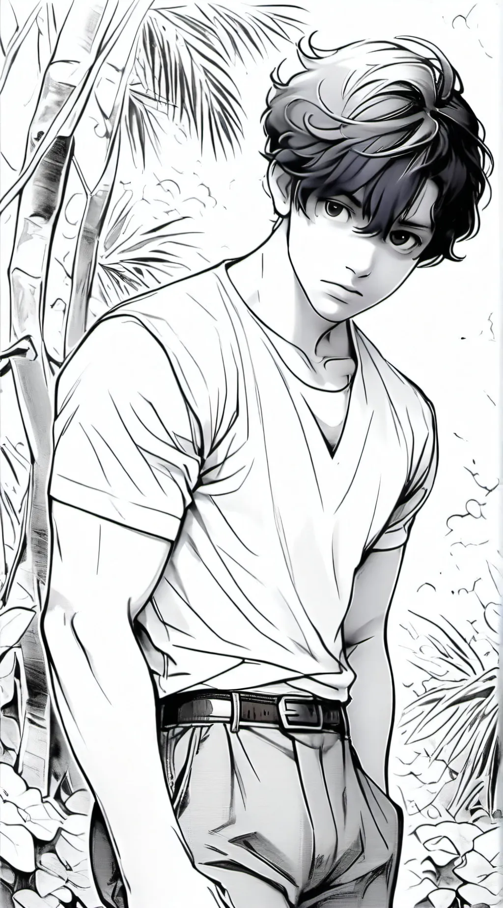 ai character: Kenzo background