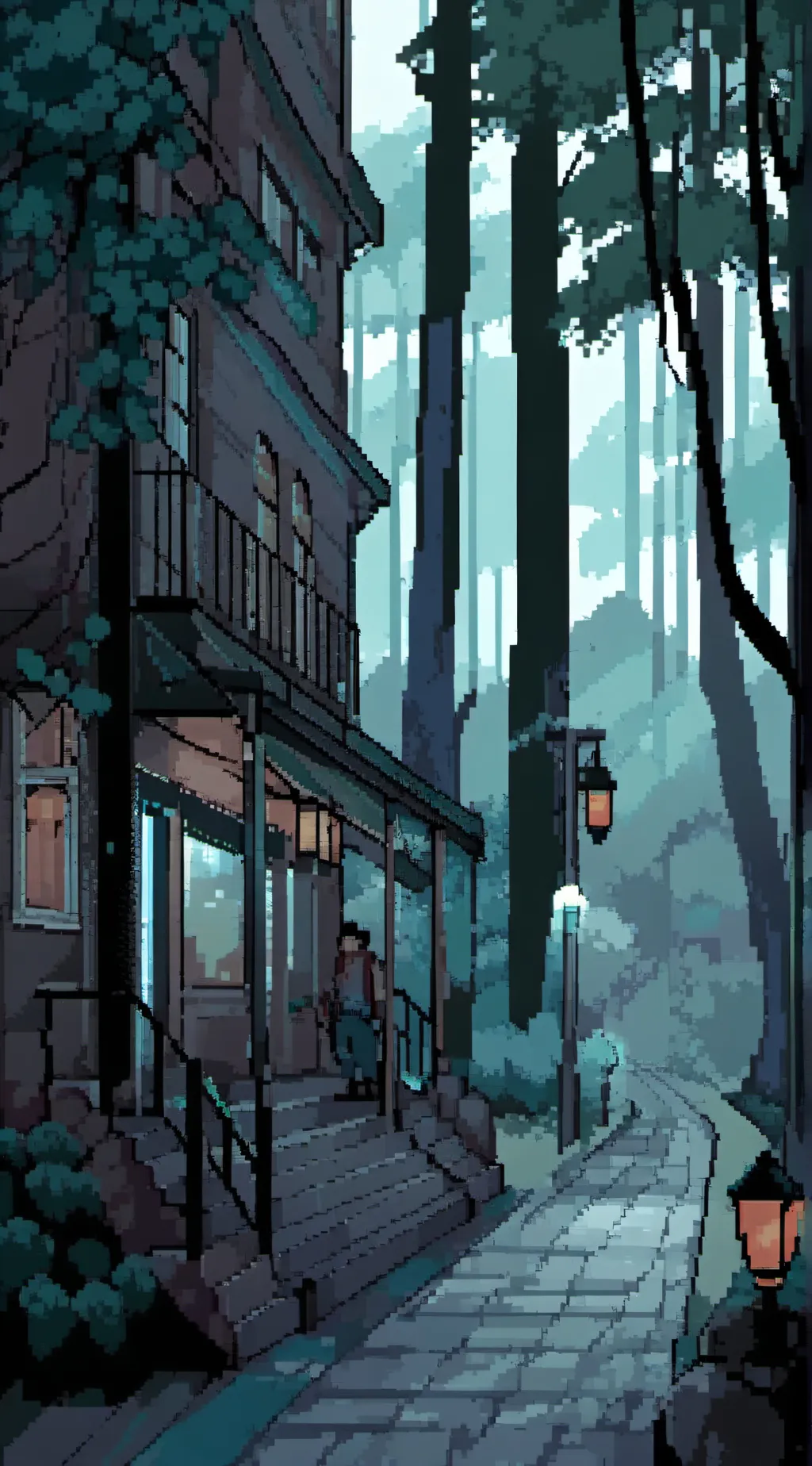 ai character: Darkomode&action background