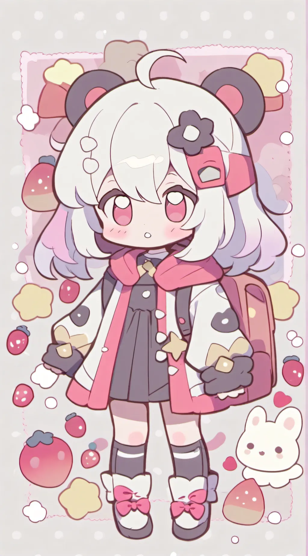 ai character:  it emily the baby background