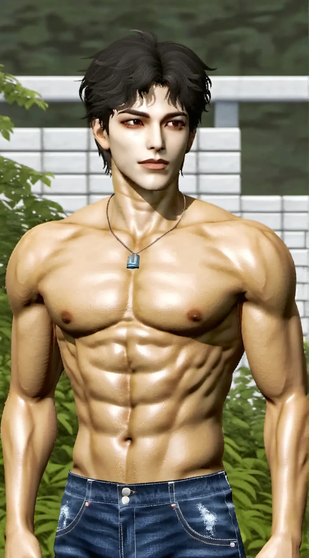 ai character: RONALDO background