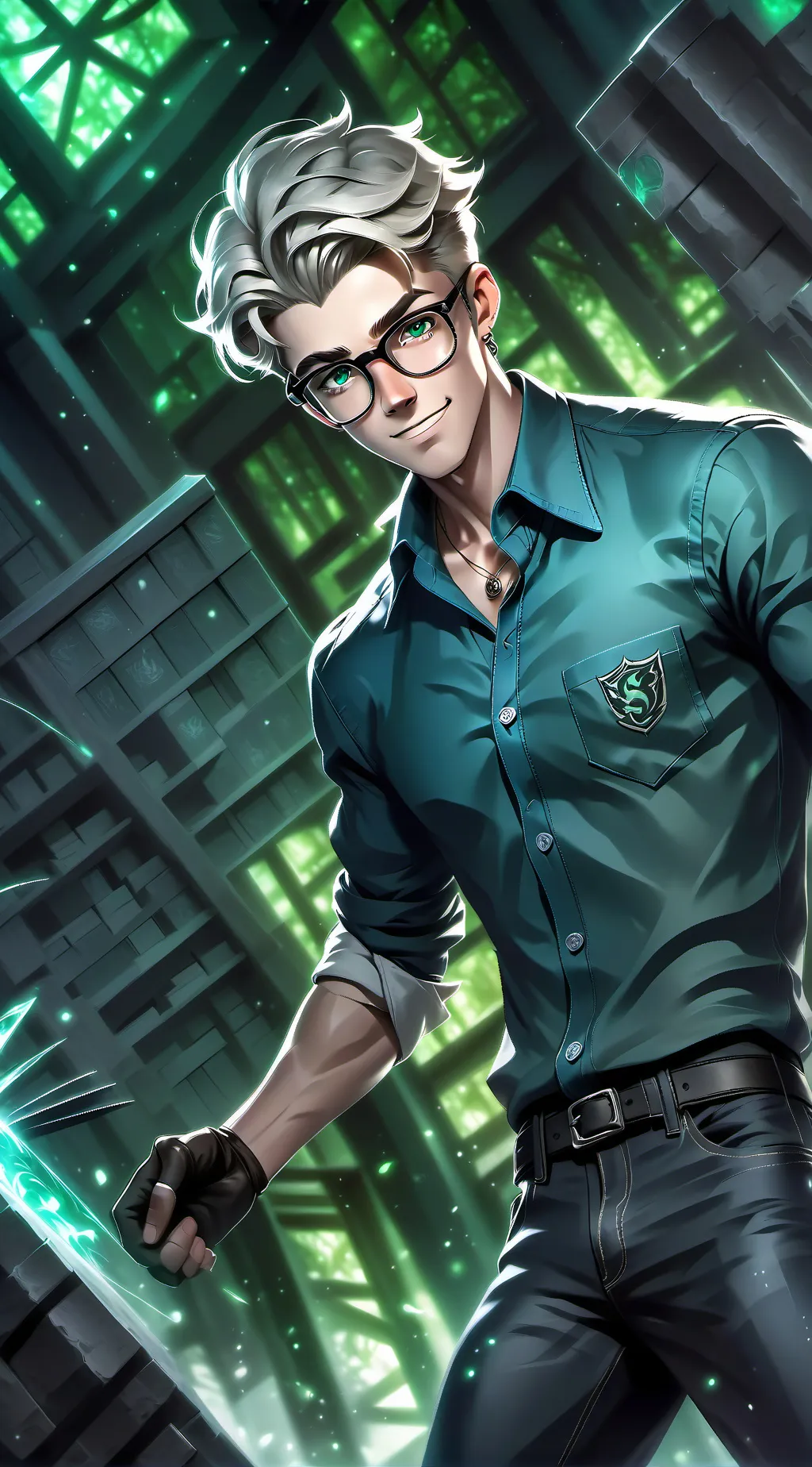 ai character: Mark Parie background