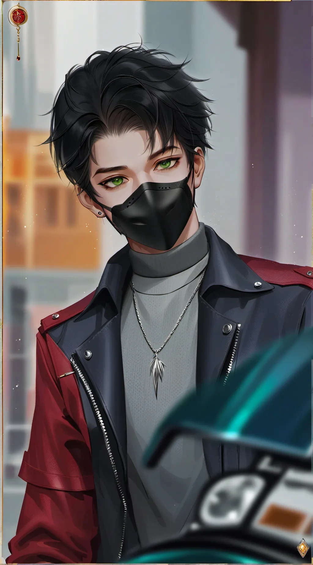 ai character: ~Max~ background