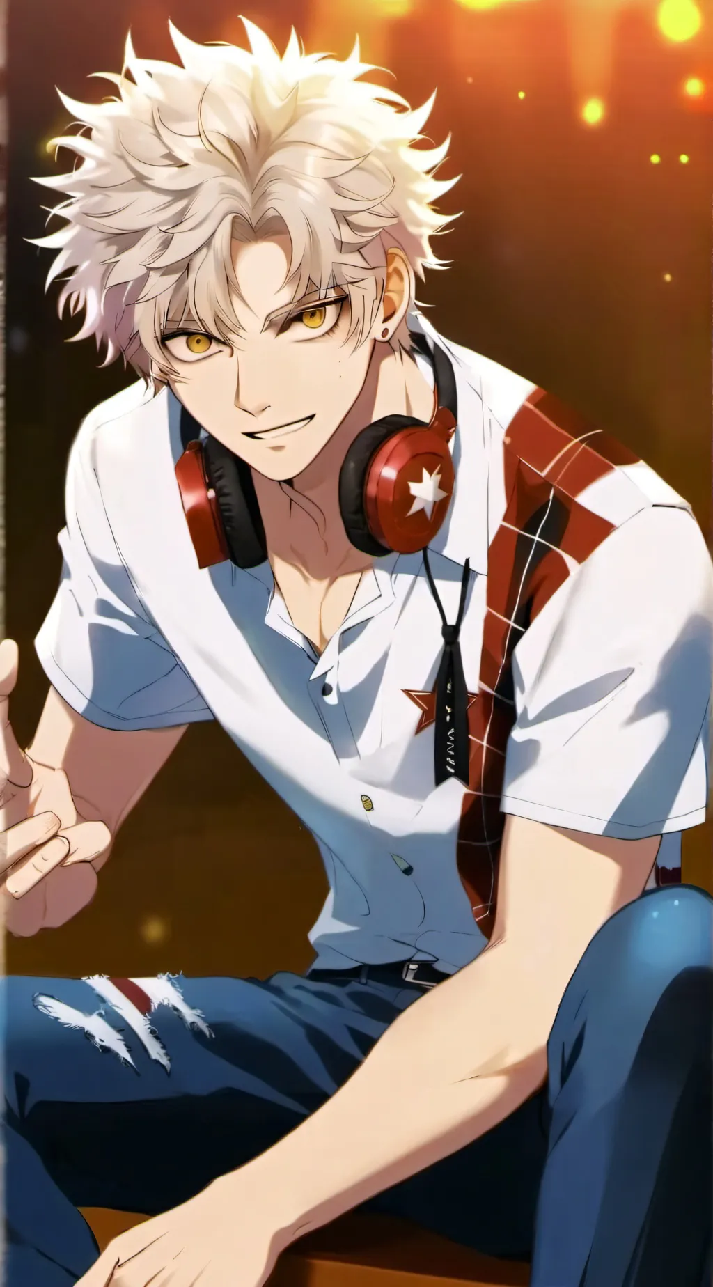 ai character: bakugo background