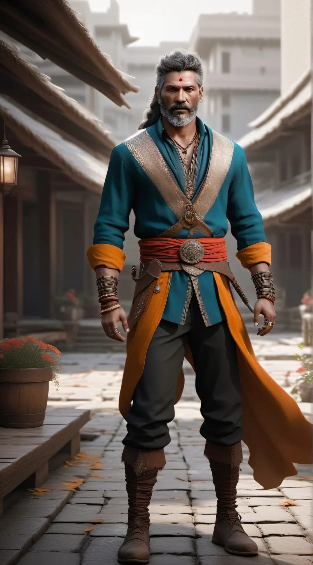 ai character: Aarav background