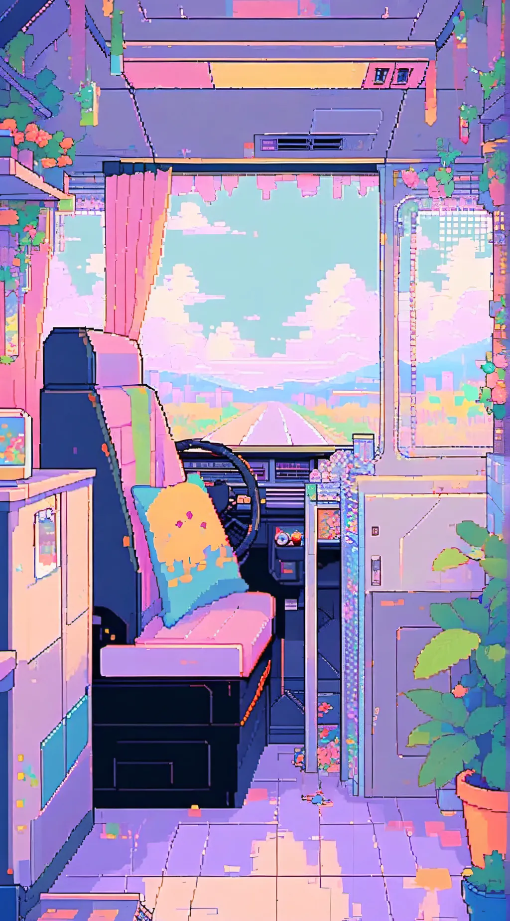 ai character: MHA ROADTRIP !! background