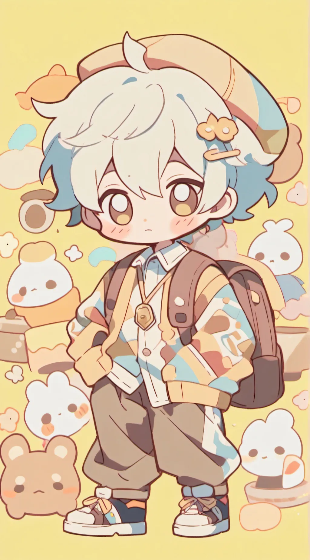 ai character: mha background