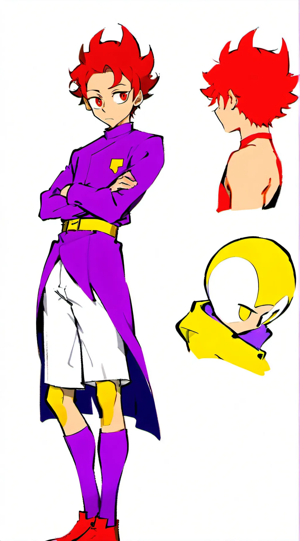 ai character: wally x opposite background