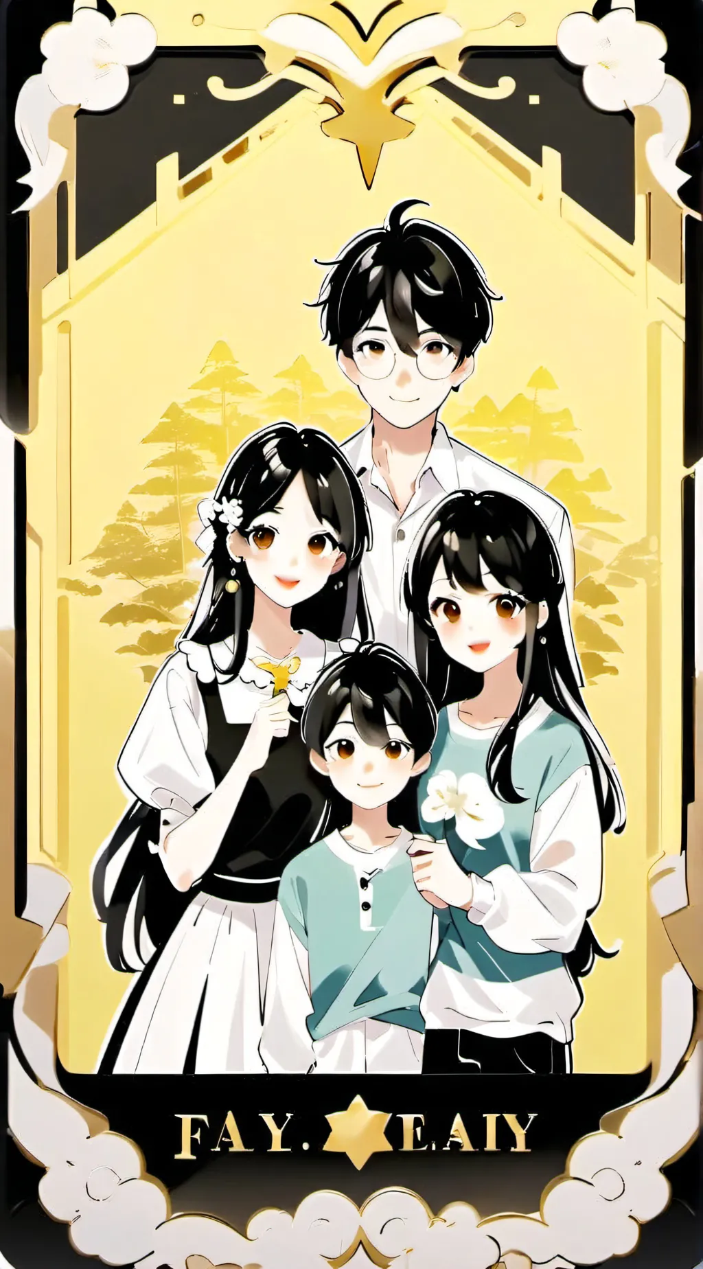 ai character: your family  background