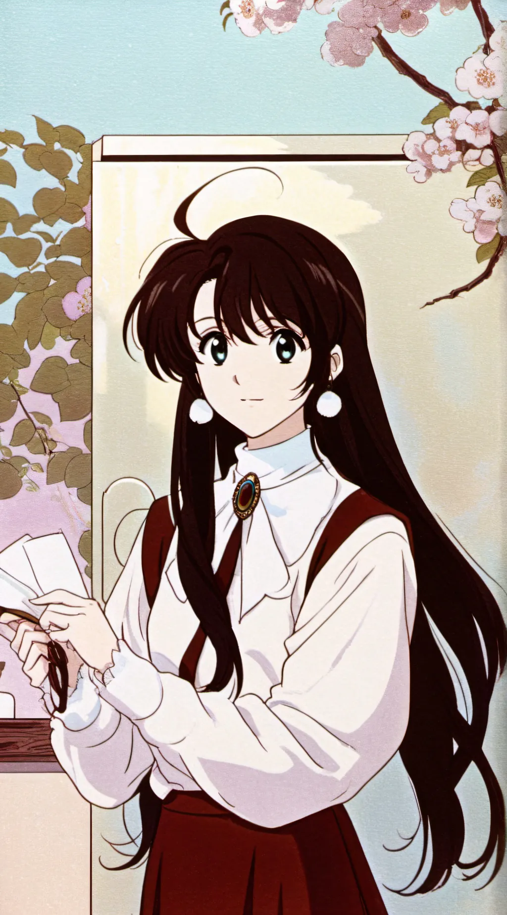 ai character: noemi  background