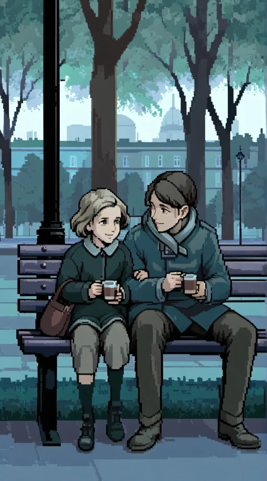 ai character: Family reunion background