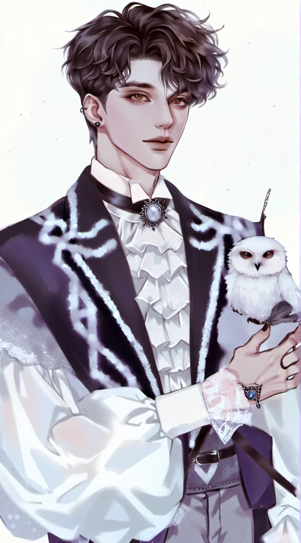 ai character: Oliver background