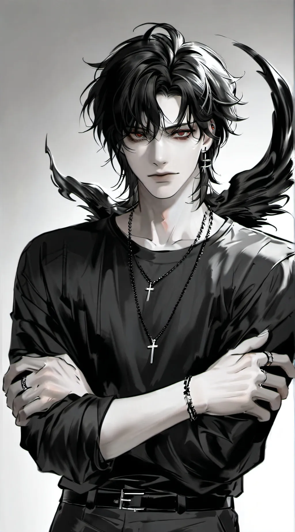 Talkie AI - Chat with Kyo (Crow) 