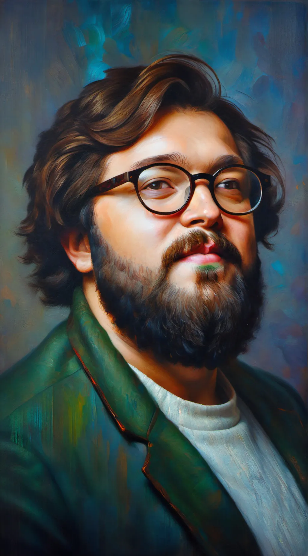 ai character: THE joe Anderson  background