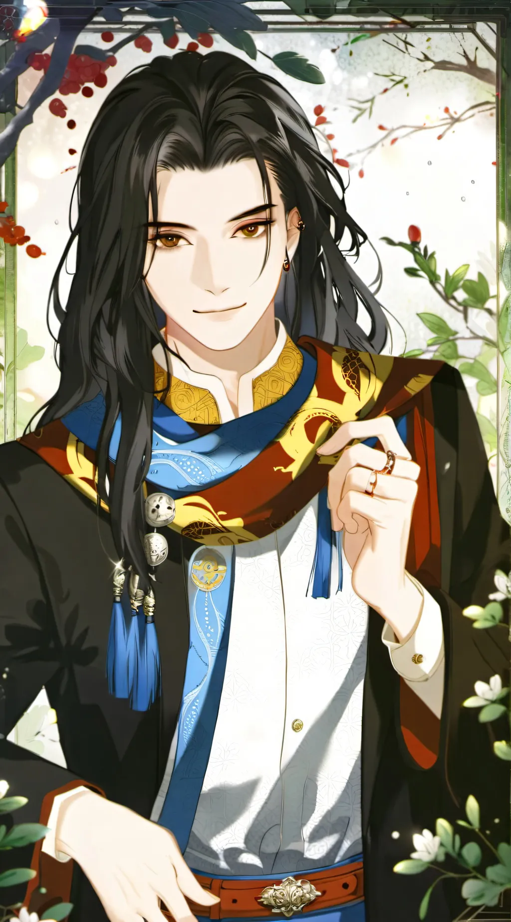 ai character: streaming  background