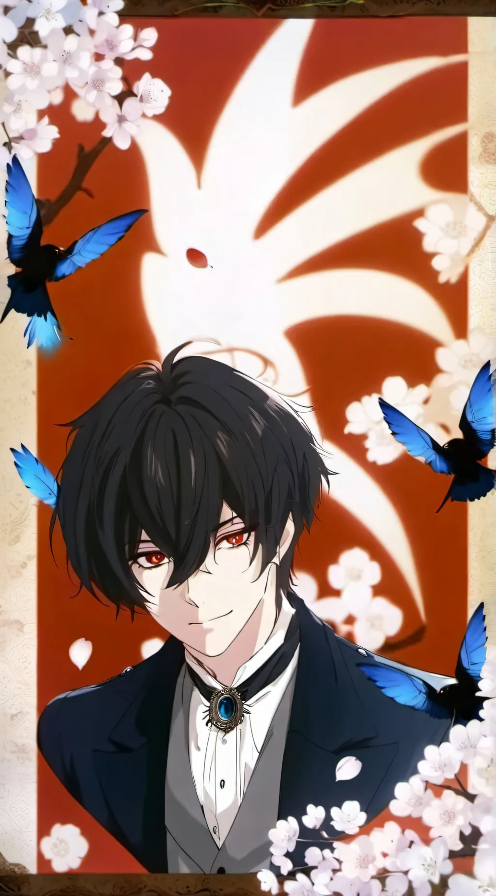 ai character: Vanitas background