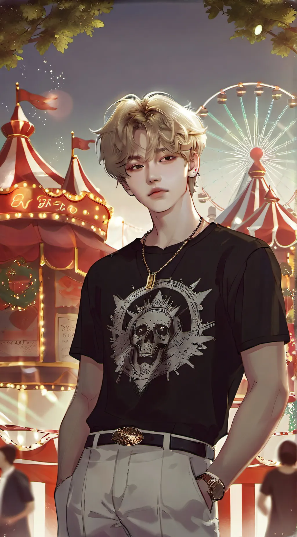 ai character: Ash background