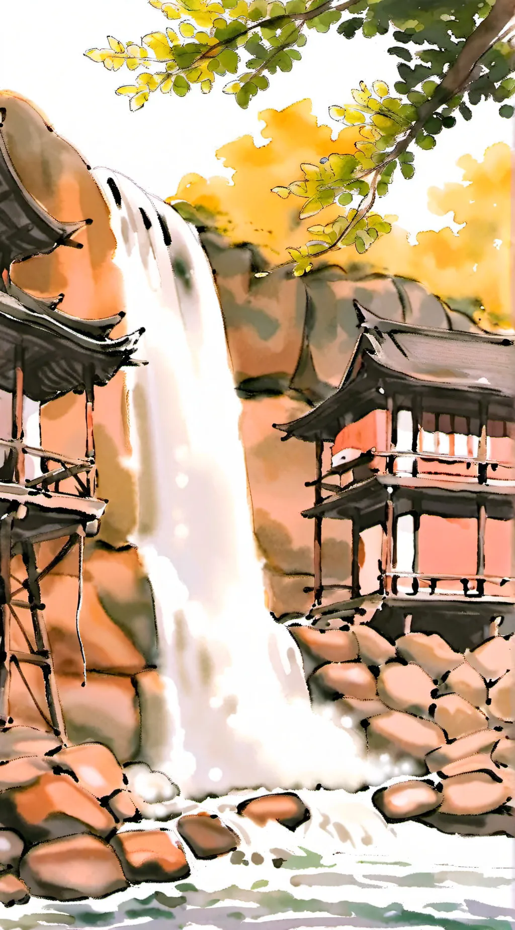 ai character: Safe place! :3 background