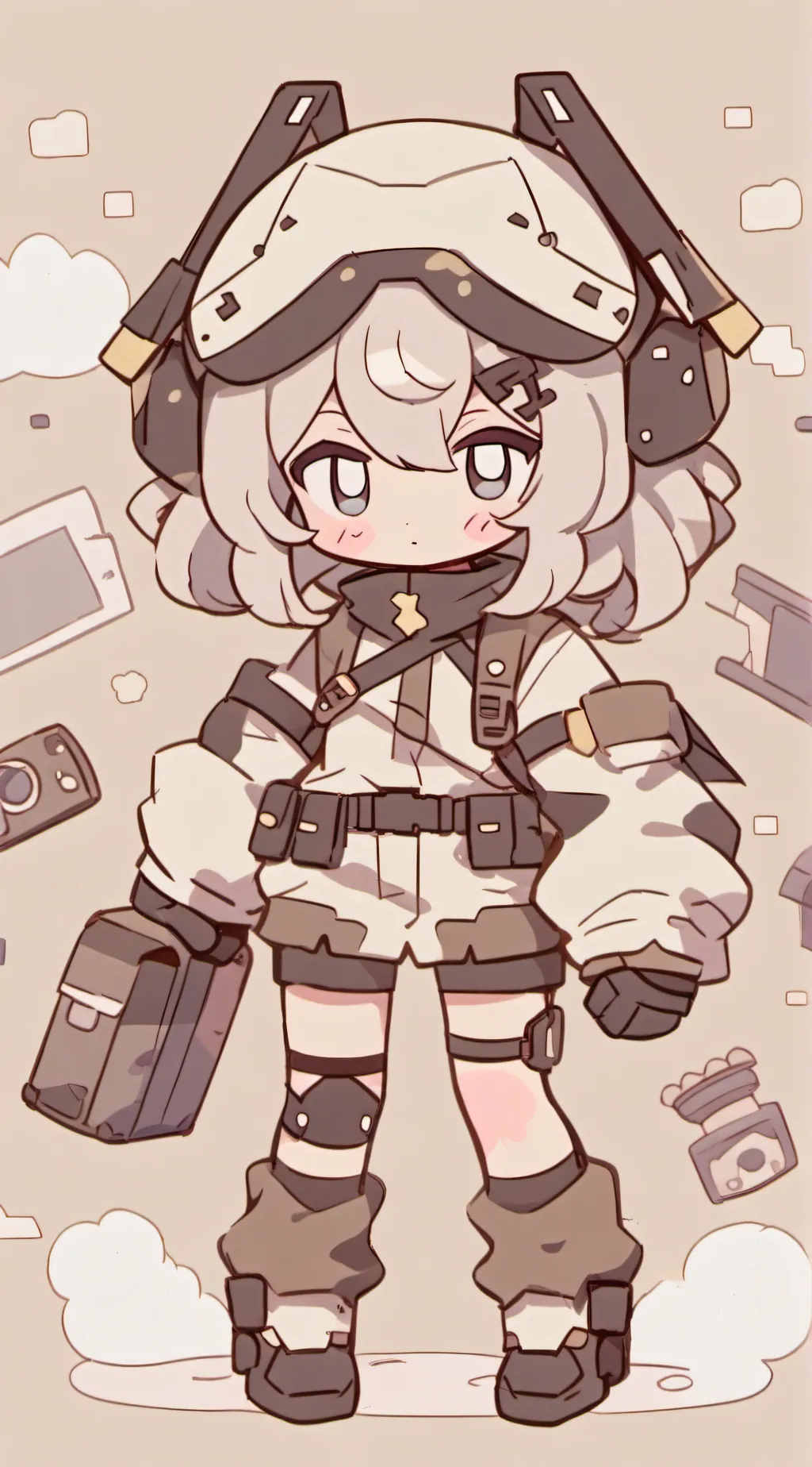 ai character: Milly  background