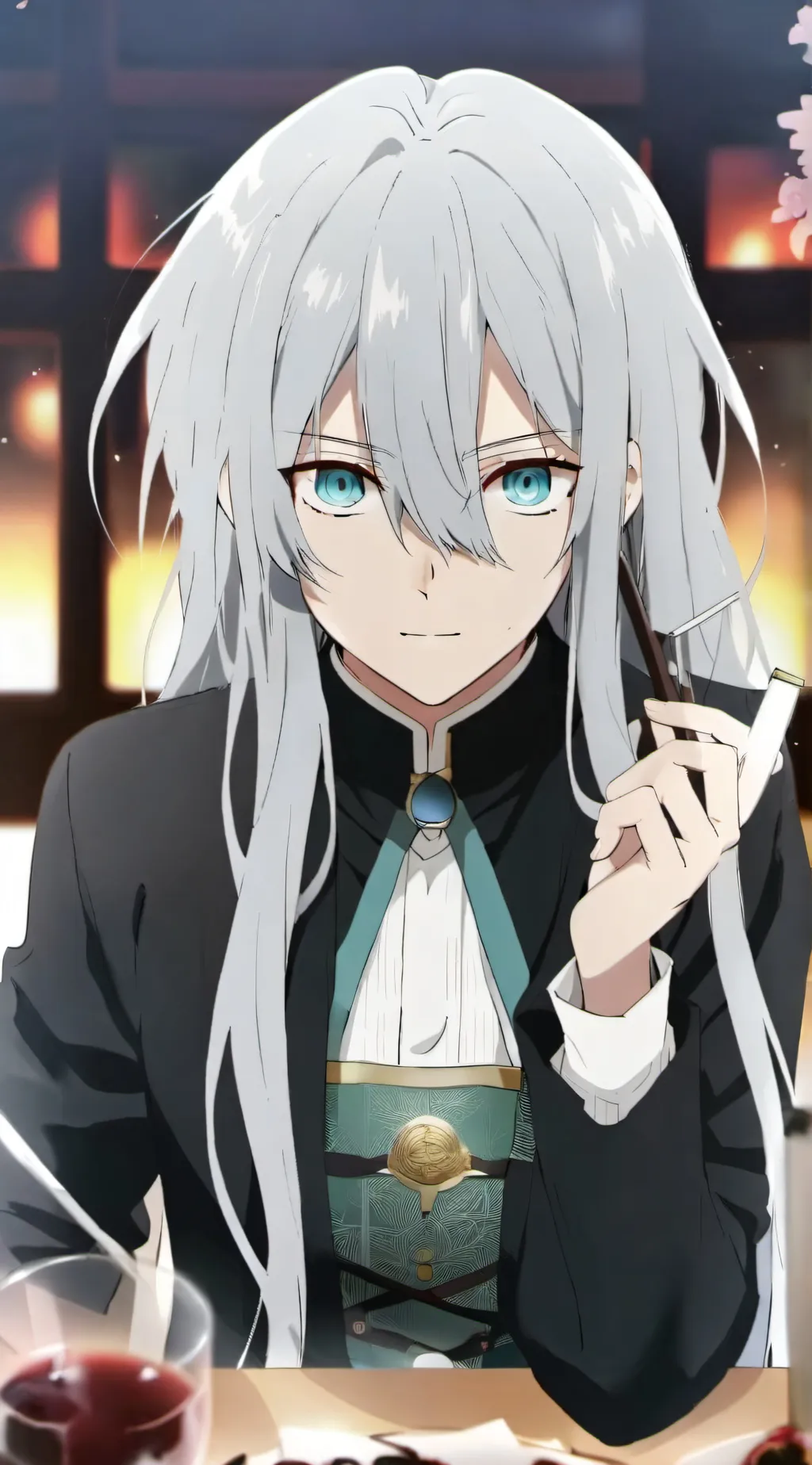 ai character: muichiro  background