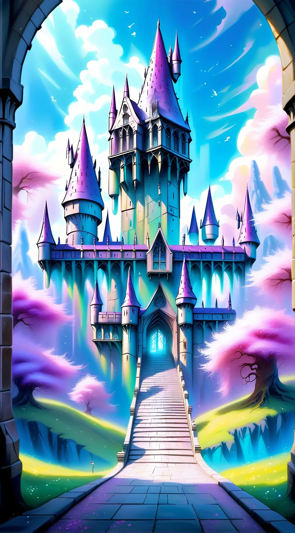 ai character: pick me gurl background