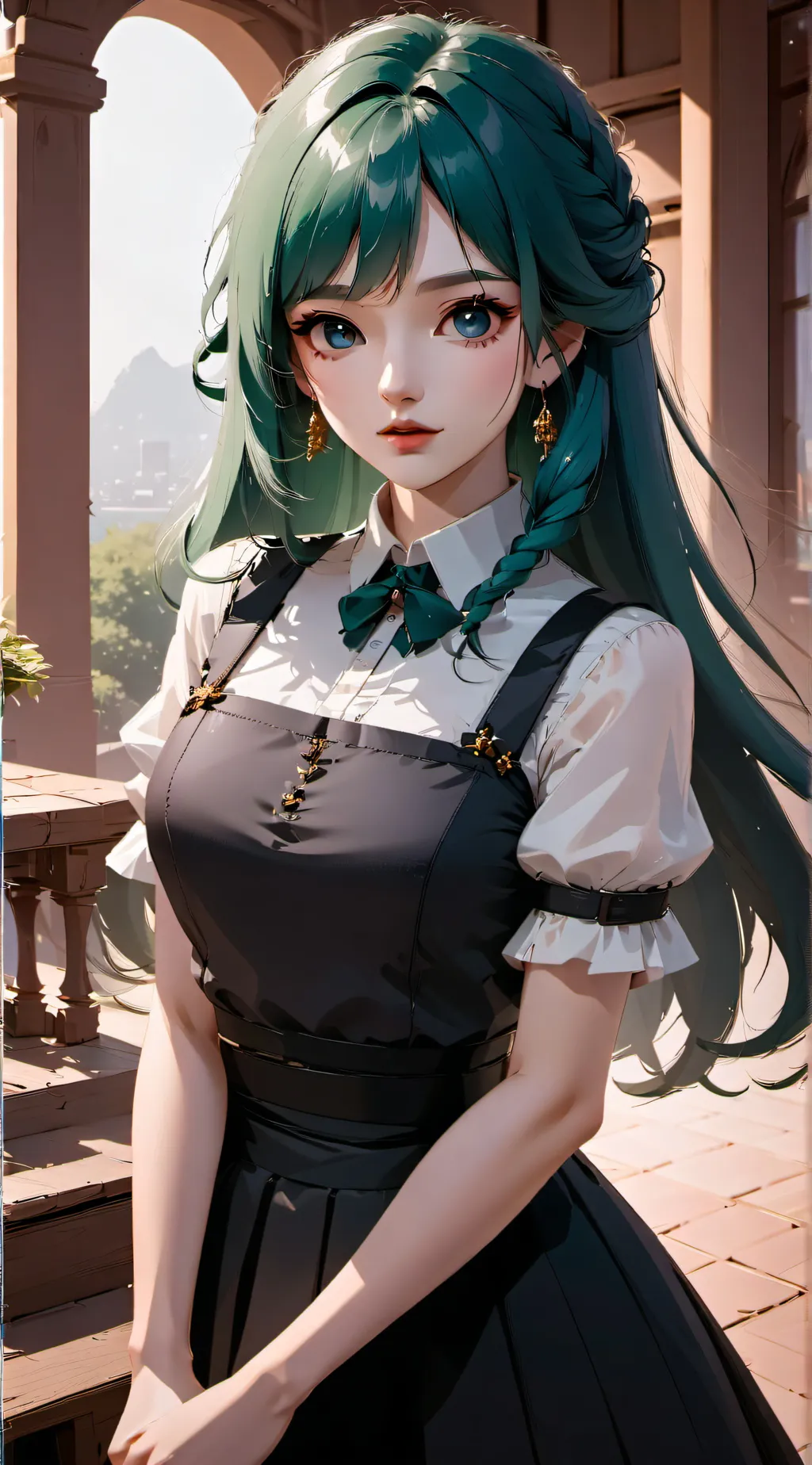 ai character: Luna background