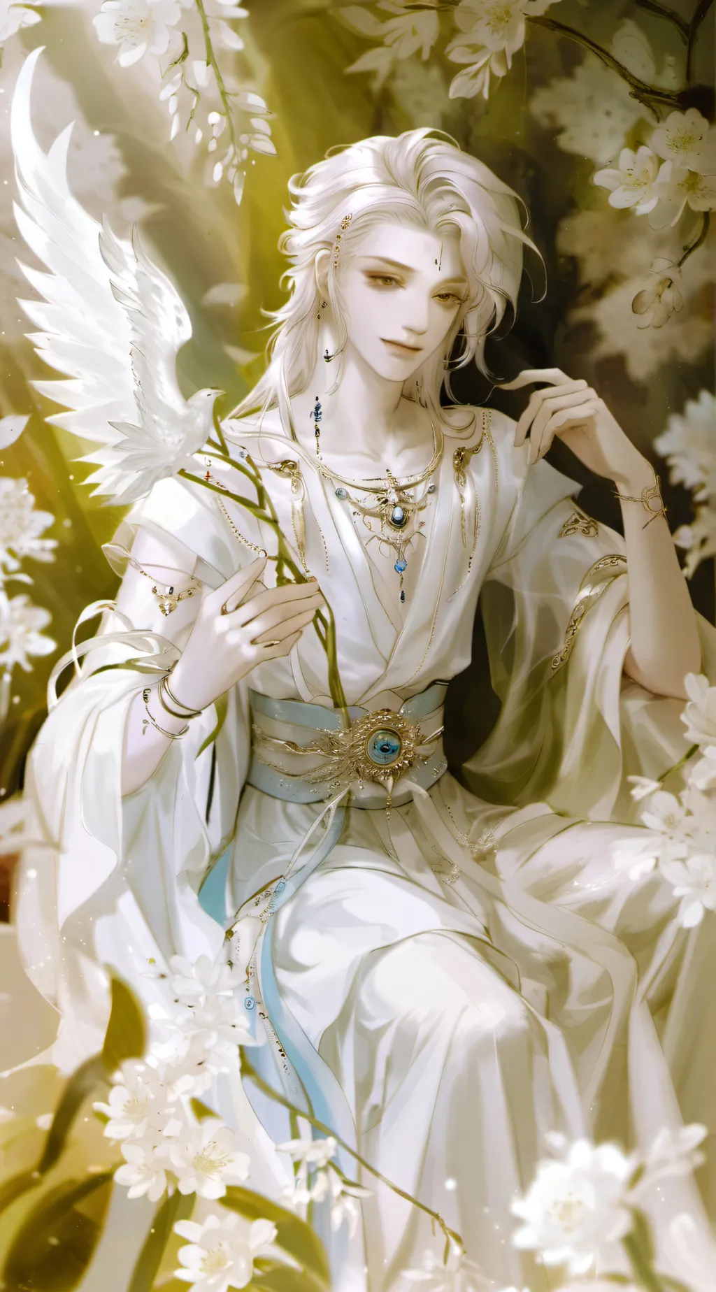 ai character: (. Infinity .)  background