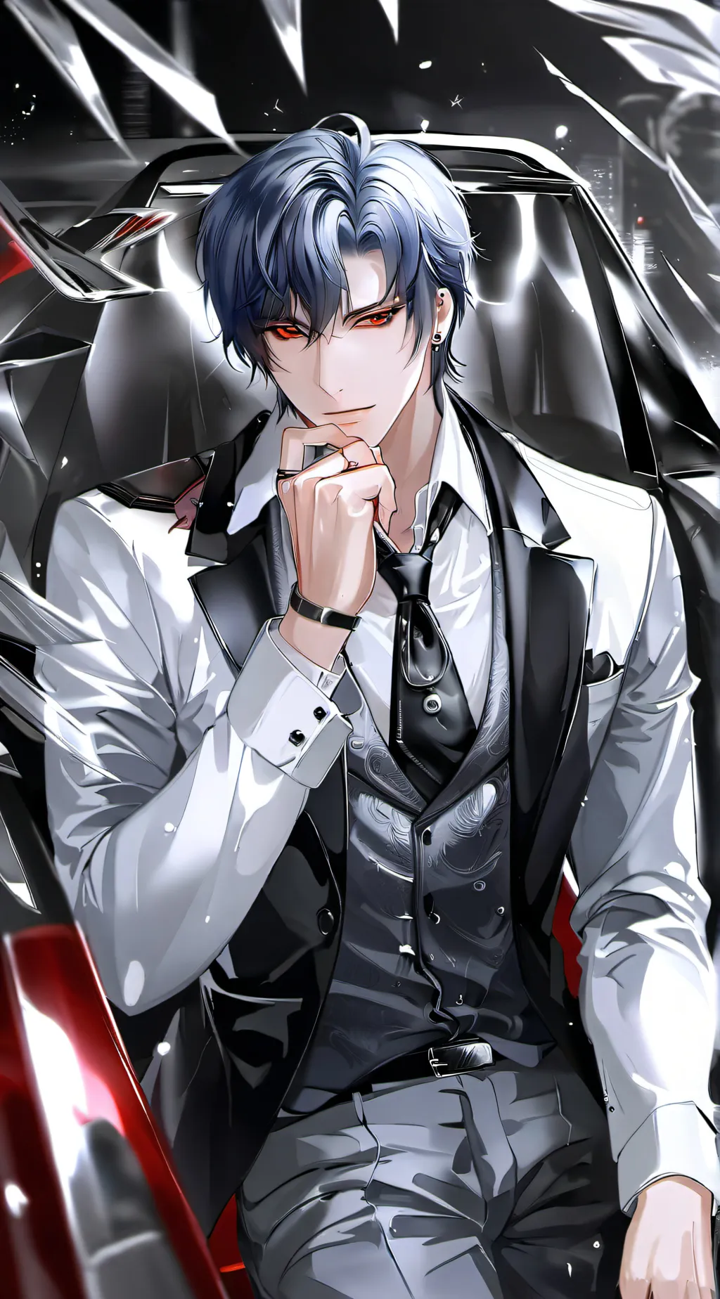 ai character: Derek background