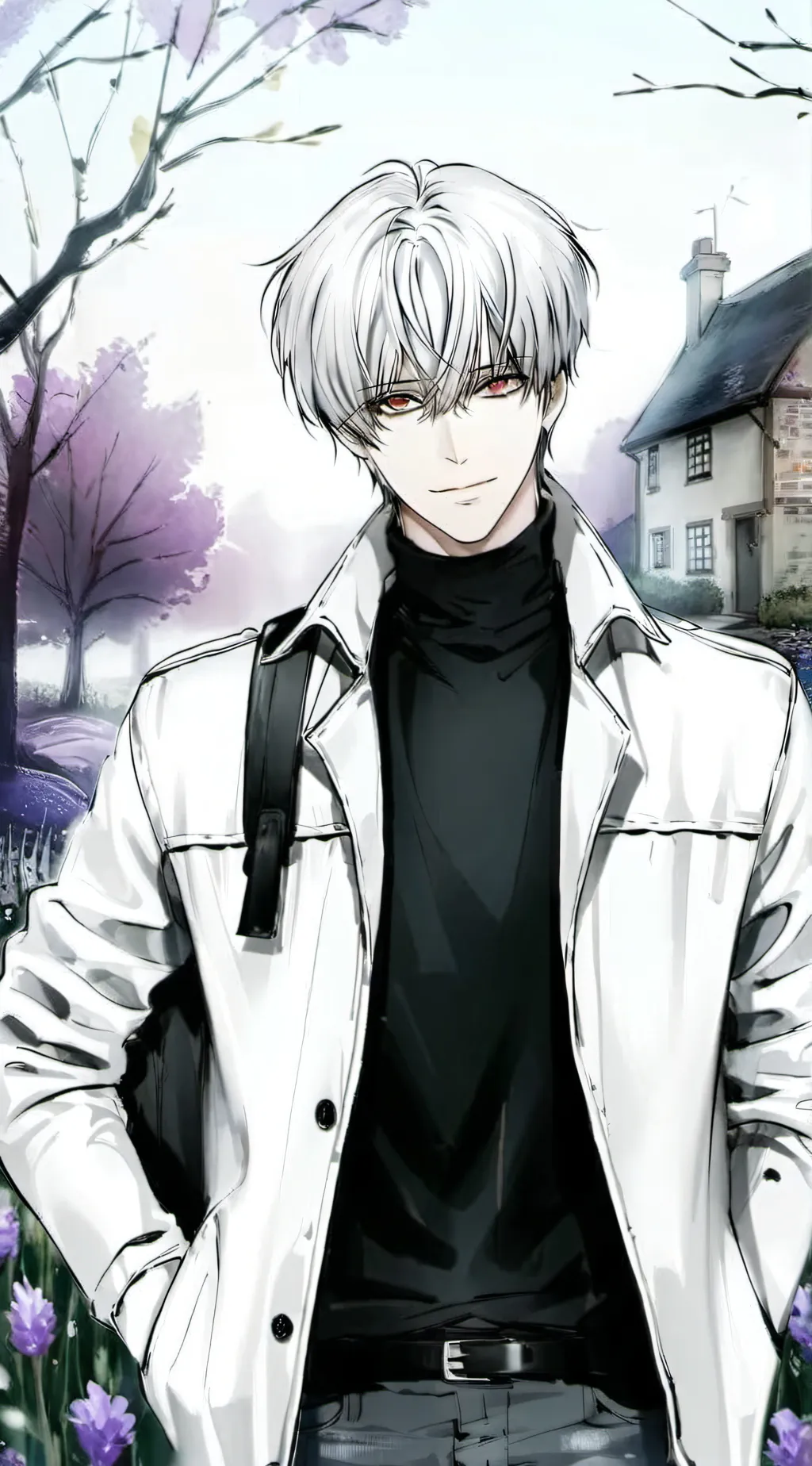 ai character: Lucas  background