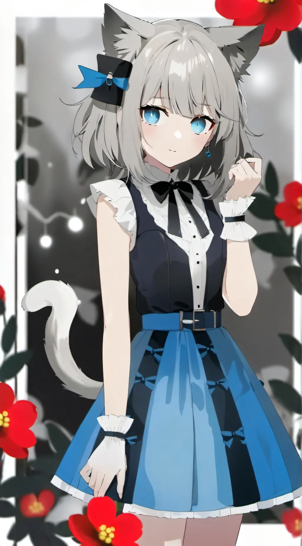 ai character: Luna background