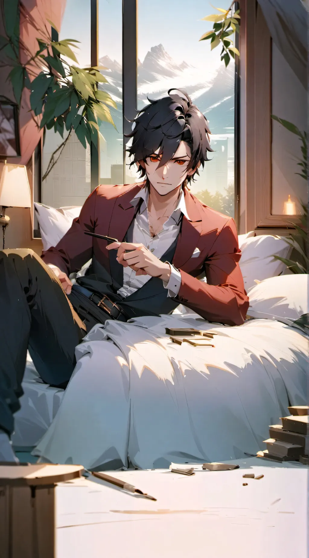 ai character: Asher background