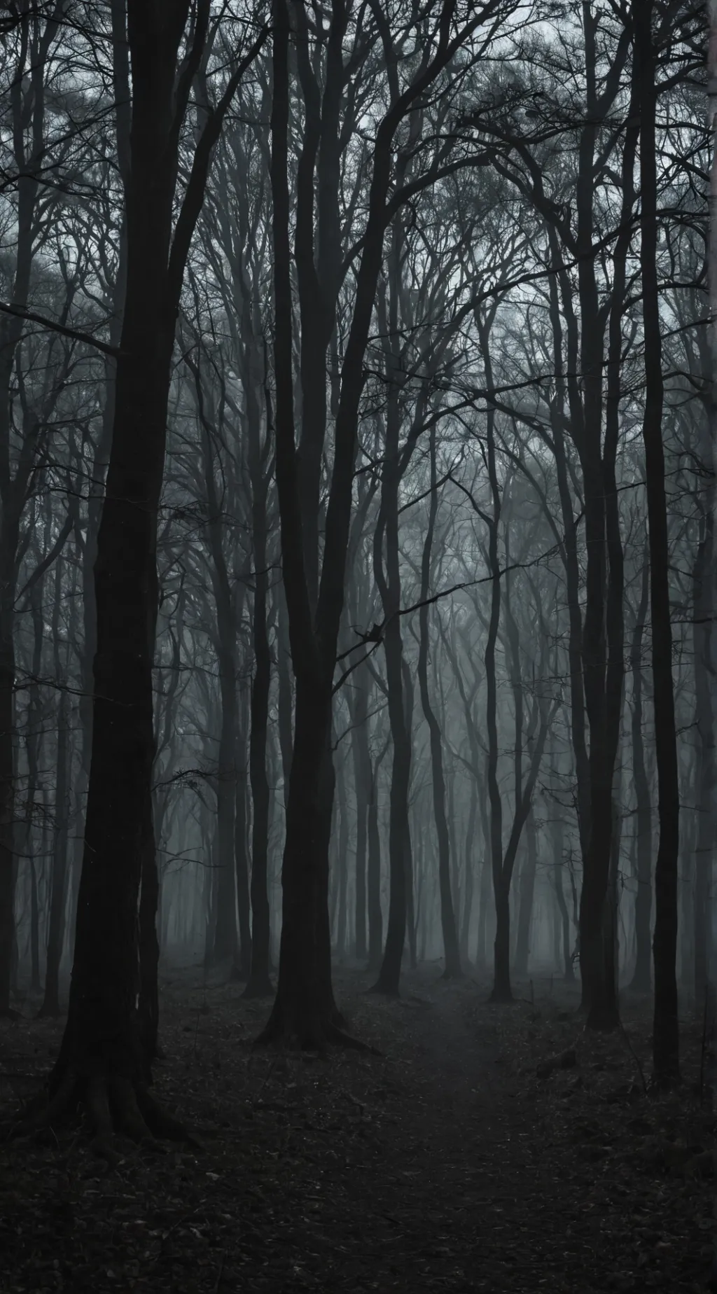 ai character: lost in the forest background