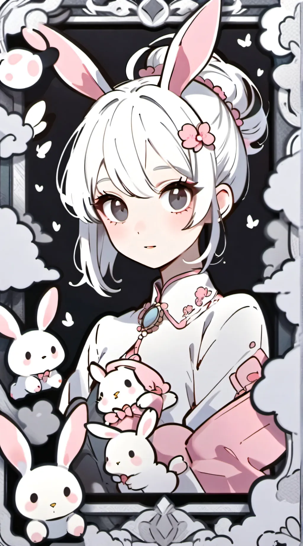 Talkie AI - Chat with Amanita white