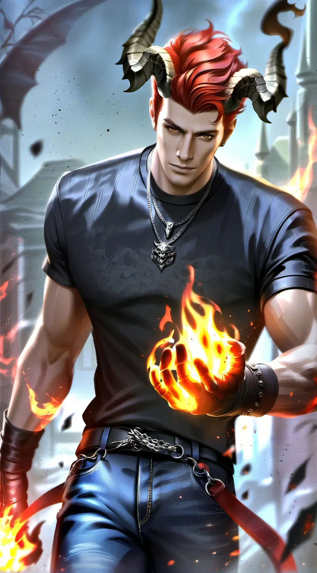 ai character: Kai background