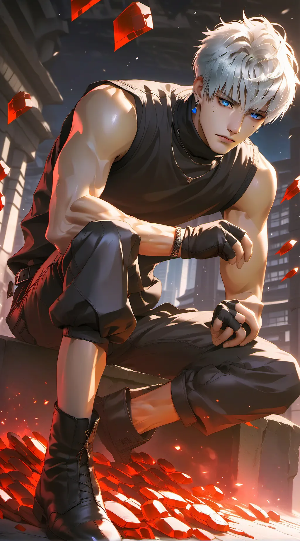 ai character: cupid drop/Ren background