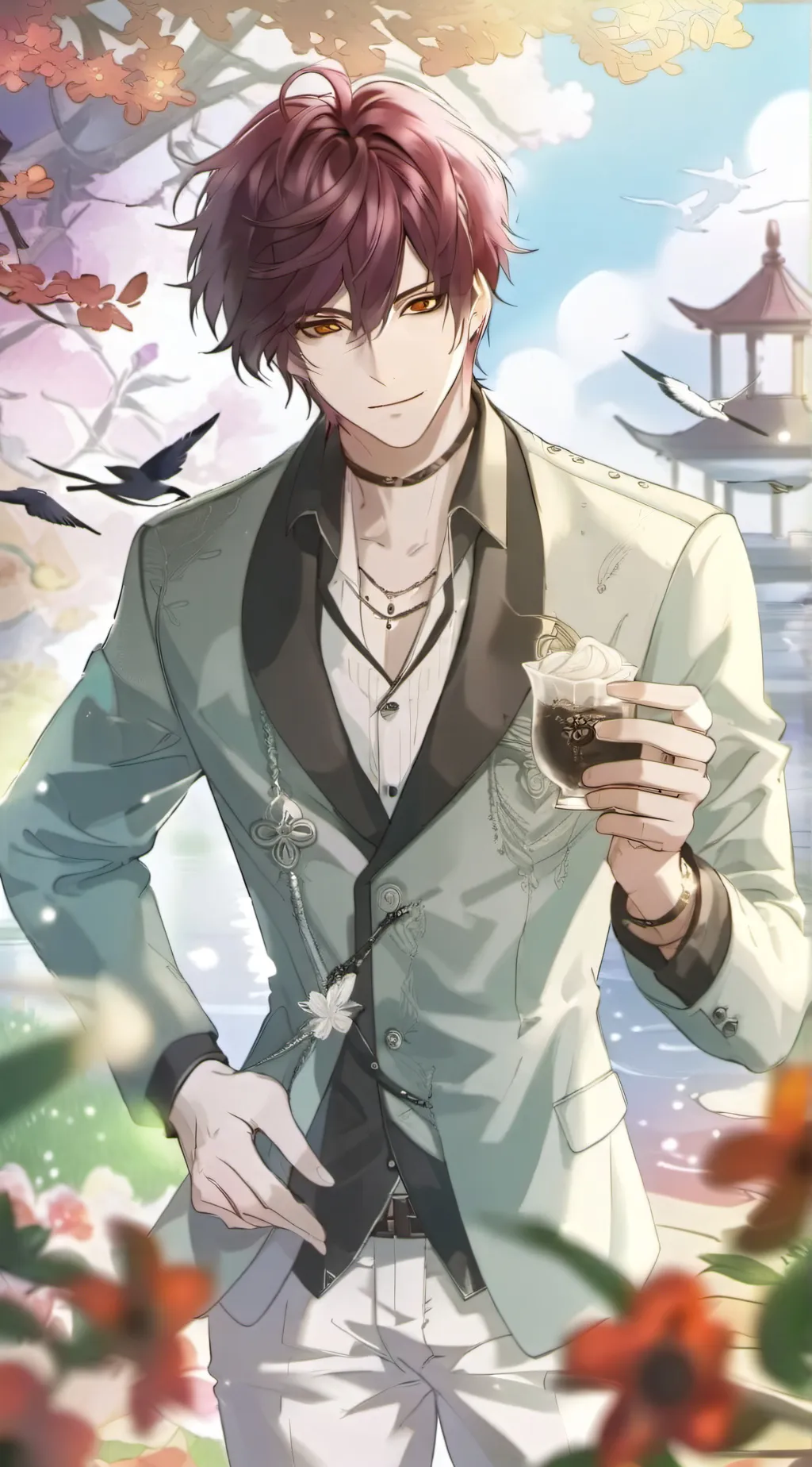 ai character: William  starborn  background