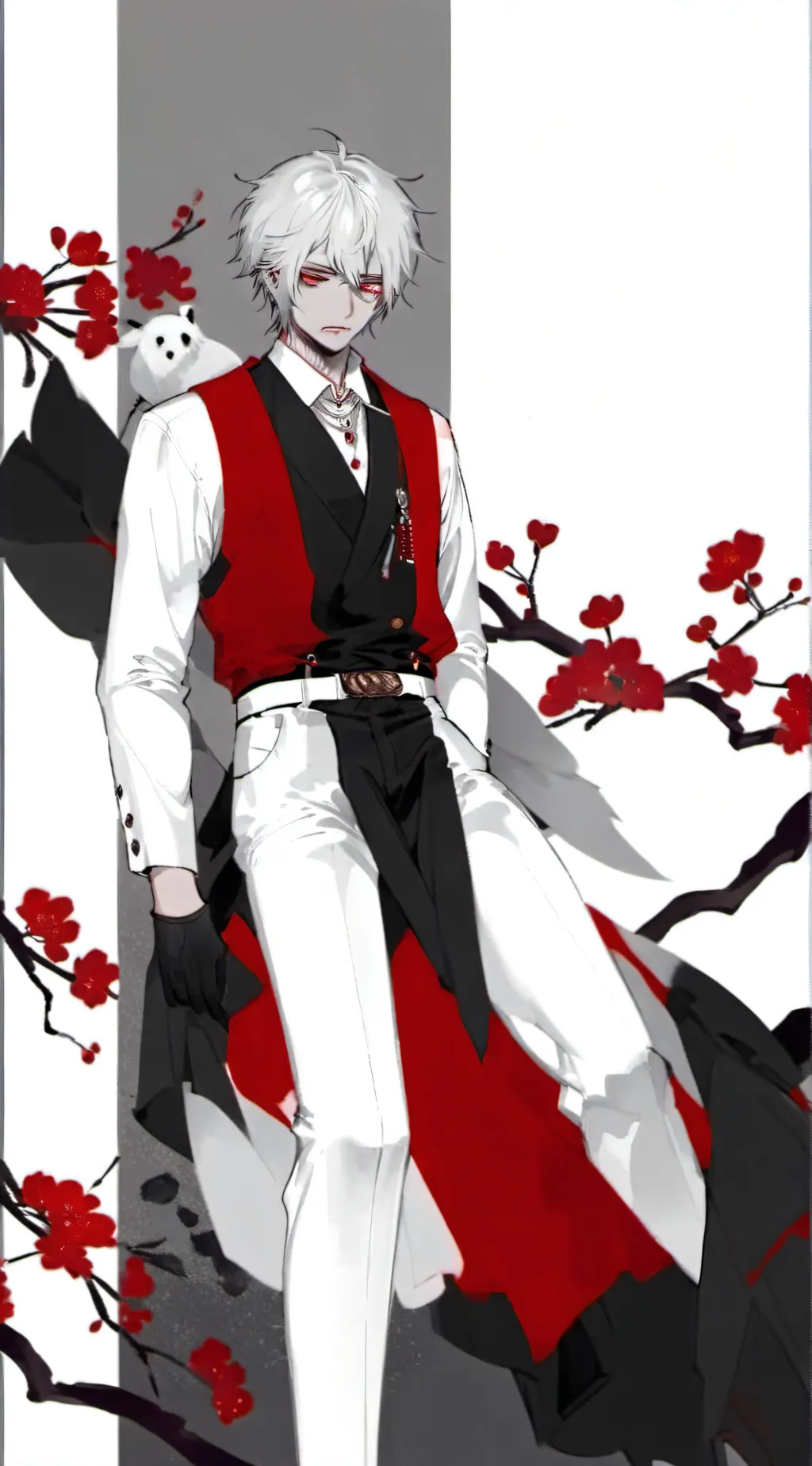 ai character: ☆Leo=⁠_⁠= background