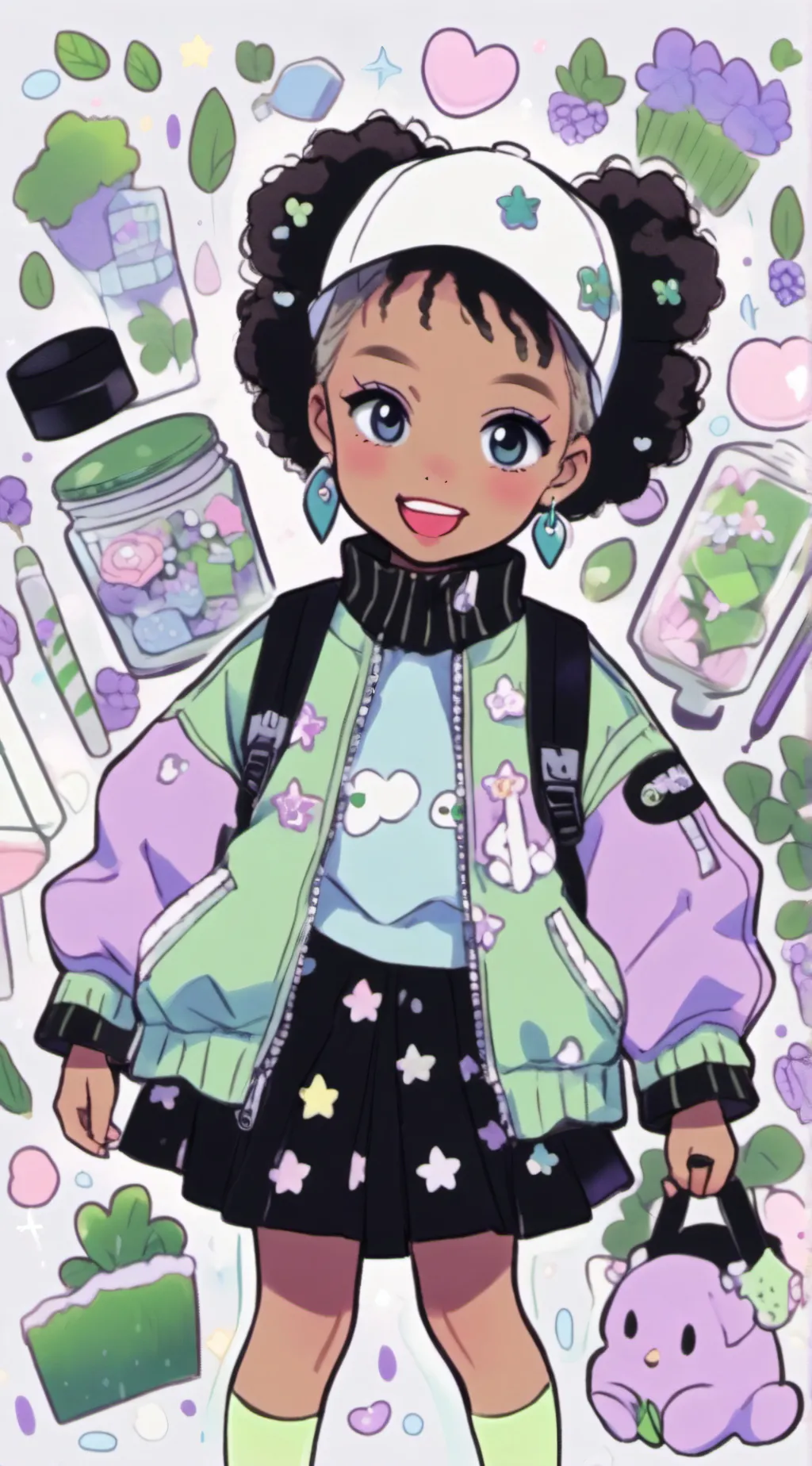 ai character: Sophia background